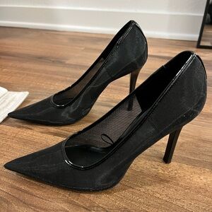 Zara Mesh Pumps Heels - WORN ONCE